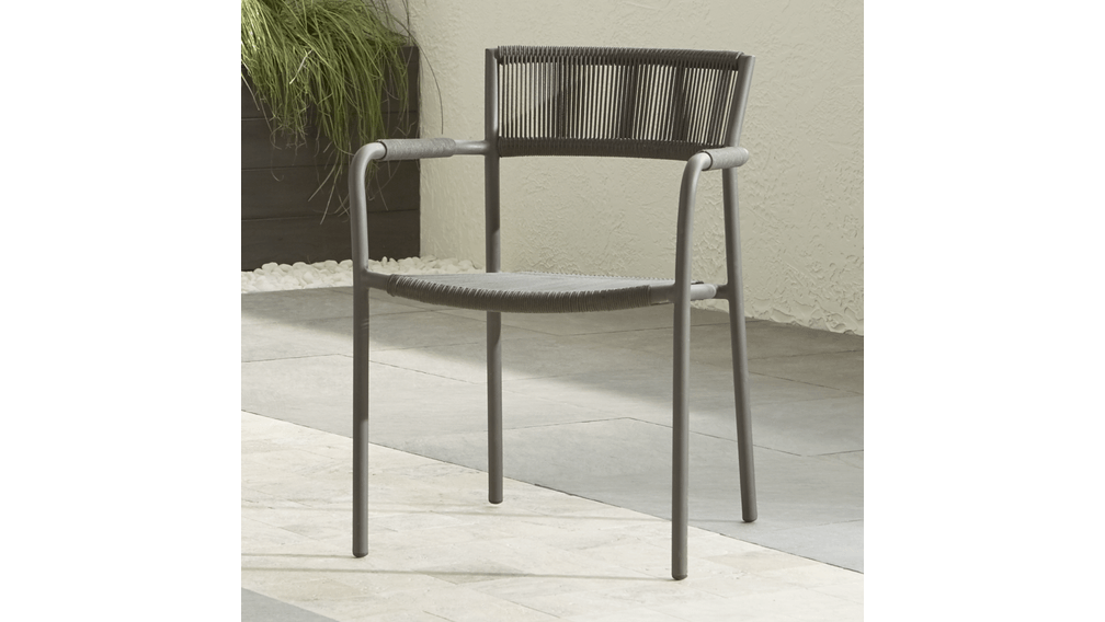 Silla de Comedor Morocco Grafito - cratebarrelpe