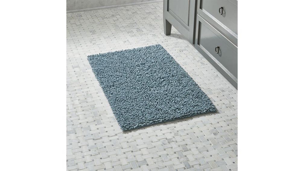 Alfombra de Baño Loop Turquesa - cratebarrelpe