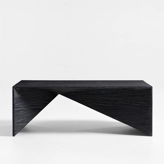 Mesa Consola de Madera de Roble con Cajones Pace CRATE & BARREL